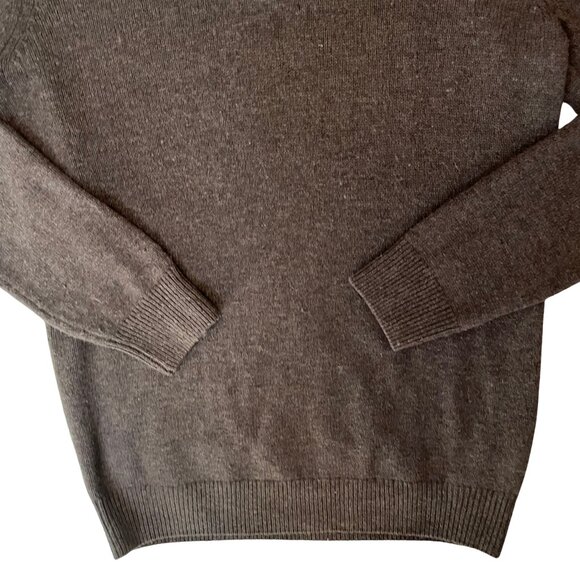 Lambswool Blend Sweater • Brown • US Small - Picture 5 of 10